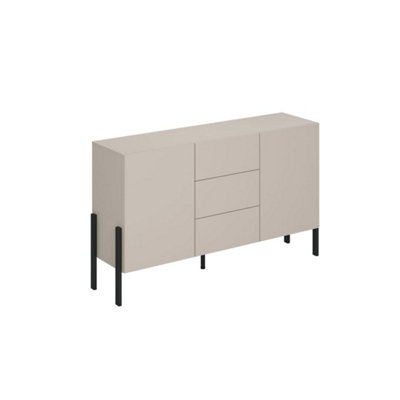 Arte Stylish Yukon 43 Sideboard Cabinet 1540mm In CashmereVersatile Storage H900mm D400mm from B&Q