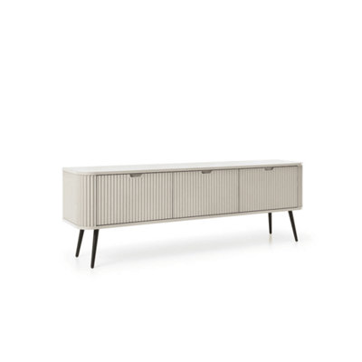Arte  Luxurious Zova Tv Cabinet H560mm W1680mm D390mm In CashmereOpulent Media Centre from B&Q