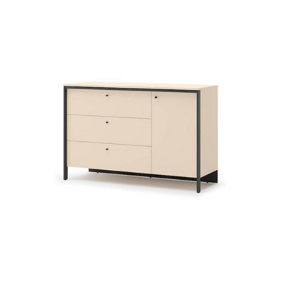 Arte Sophisticated Enna 4 Chest Of Drawers 1360mm X 910mm X 490mmLuxurious Storage Solution from B&Q