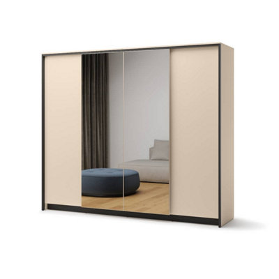 Arte Sophisticated Enna 6 Hinged Door Wardrobe 2510mm X 2150mm X 640mmLuxurious Storage Solution from B&Q
