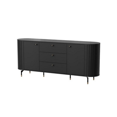 Arte Sophisticated Zante 4 Sideboard Cabinet 1900mm X 810mm X 400mmElegant Storage Solution from B&Q