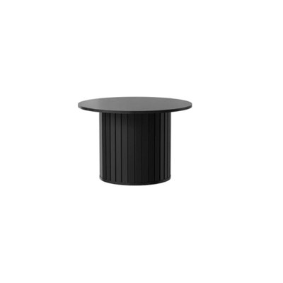 Arte Sophisticated Black Zante 7 Coffee Table 700mm X 470mm X 700mmModern Living Solution from B&Q