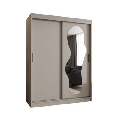 Arte Luxurious Cashmere Ultra Sliding Door Wardrobe 1500mm X 2000mm X 620mmRefined Storage Solution from B&Q