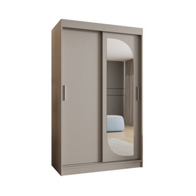 Arte Opulent Cashmere Lucy Sliding Door Wardrobe 1200mm X 2000mm X 620mmA Luxurious Storage Sanctuary from B&Q