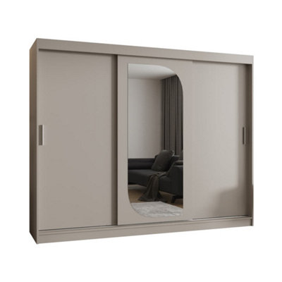 Arte Luxurious Cashmere Lucy Sliding Door Wardrobe 2500mm X 2000mm X 620mmAn Elegant Storage Sanctuary from B&Q