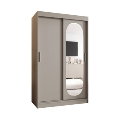 Arte Sumptuous Cashmere Royal Sliding Door Wardrobe 1200mm X 2000mm X 620mmAn Elegant Storage Sanctuary from B&Q