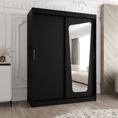 Arte Black Gloss Wardrobe 150CmPremium Storage For Statement Interiors from B&Q
