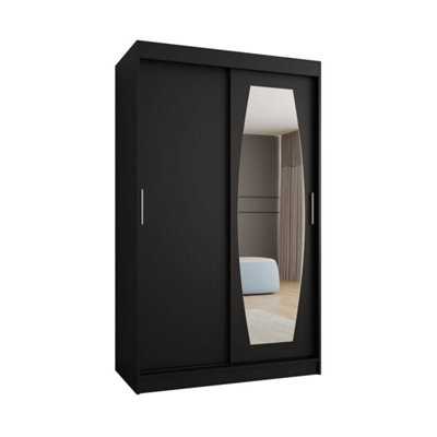 Arte Rossa Sliding Door Wardrobe W120Cm X H200Cm X D62Cm BlackStylish Storage For Modern Homes from B&Q