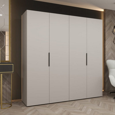 Arte Cashmere Marbella I Hinged Door Wardrobe 200CmSubtle Sophistication And Practical Storage from B&Q