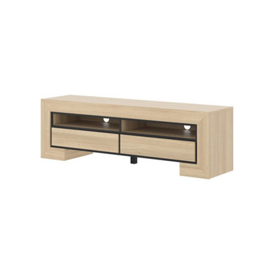 Arte Cuba 94 Dining Table 190CmLight Oak Minimalist Dining Table For Modern Family Gatherings And Everyday Meals from B&Q