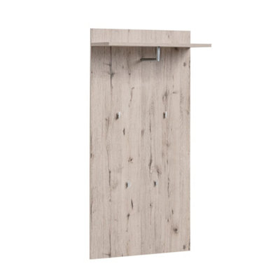Arte Gustavo Hallway Hanger 60Cm In Oak WellingtonPractical Wall Storage For Busy Family Spaces from B&Q