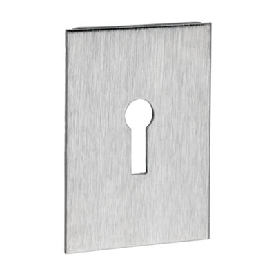 B&Q -  Self-Adhesive Lock EscutcheonSatin Stainless Steel