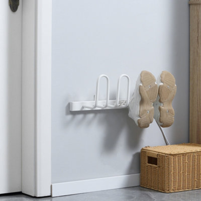 Portland Wall-Mounted Electric Shoe Dryer - White - 2 Pair Capacity - Image 12