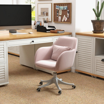Vinsetto Office Chair With Rechargeable Vibration Massage Lumbar PillowWheels from B&Q