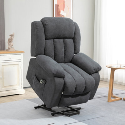 Homcom Power Lift Recliner Chair, Lift Chair For Elderly With Massage