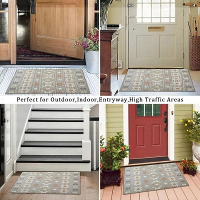 Ameha Non Slip Soft Bath Mats Luxury Traditional Bath Floor Door Mats