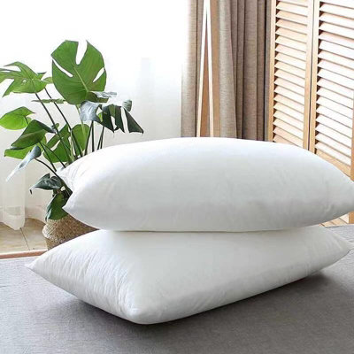 Ameha Firm Deluxe Filled Pillow Dream Sleep Premier Hotel Quality Pillows Anti Allergy Jumbo Super Bounce Back Filled Pillow Pair from B&Q