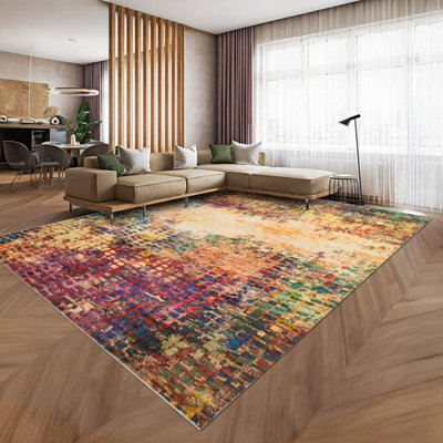 Ameha Extra Large Cashmere Rugs Indoor/outdoor Luxury Living Room Master Bedroom Vibrant Carpets 240X320 Cm from B&Q