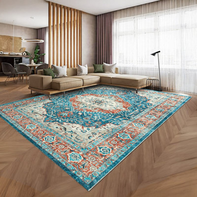 Ameha Geometric Regal Cashmere Rug Extra Large Rugs For Living Room Area Carpet Indoor/outdoor Rug 240 X 320 Cm from B&Q