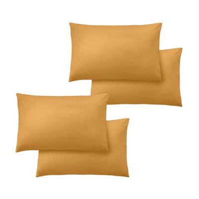 Ameha Bedding Pillowcase-Plain Dyed Charcoal Breathable Envelope Durable Pillow Cover 2 Pair (50 X 75 Cm) Pillow Covers