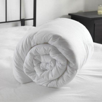 Ameha Duvet Tog 10.5 Anti Allergic All Seasons Down Duvet Breathable Soft Hollowfiber King Size 230 X 220 Cm from B&Q
