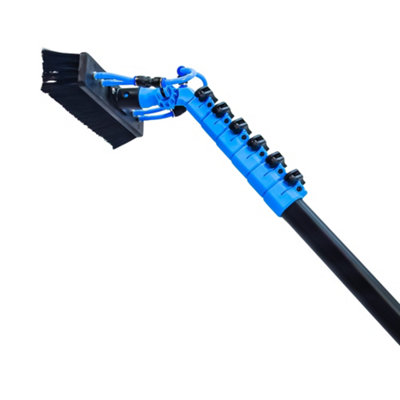KIAM Aquaspray 30Ft Water-Fed Telescopic Extendable Window Cleaning Pole from B&Q