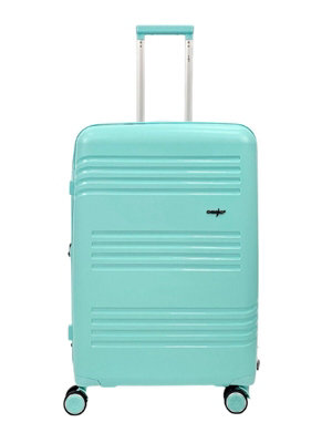 Eagle Luggage Camborne Medium Hard Shell Suitcase In Teal from B&Q