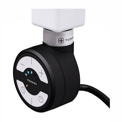 Myhomeware 600W Black Terma Moa Thermostatic Electric Element For Heated Towel Rail Radiator from B&Q