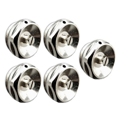 Myhomeware Chrome Radiator Bleeding Valve Air Vent X5 from B&Q