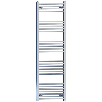 Myhomeware 500mm X 1600mm Chrome Heated Bathroom Towel Rail Radiator For Central Heating Designer Uk from B&Q