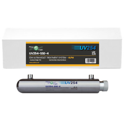 Filterlogic Sse-4 Uv Water Disinfection Treatment System (4 Litres Per Minute) from B&Q