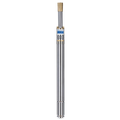 Pozzani Submersible 2" Borehole / Well / Tank PumpStainless Steel Screw Auger Pump 0.55Kw40M Cable from B&Q