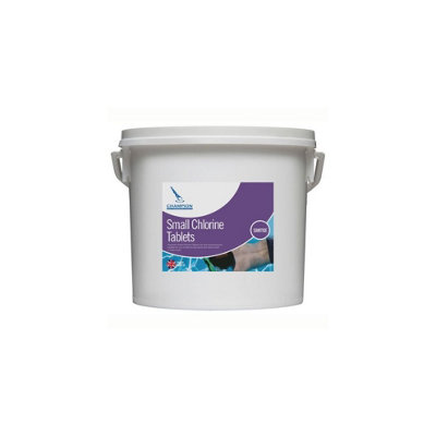 Champion Small 20G Chlorine Tablets For Hot TubsSwimming PoolsCold Plunge Pools And Ice Baths from B&Q
