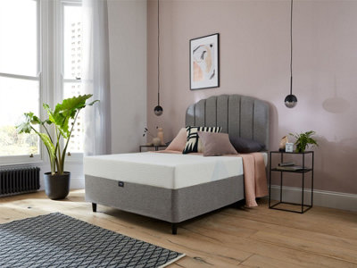Silentnight Memory 3 Sleep MattressSoftMemory FoamEu King from B&Q