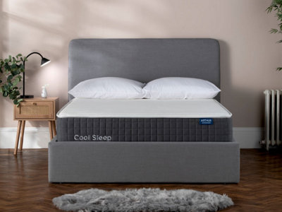 Arthur Sleep Cool Pocket MattressMedium FirmGel Foam HybridSuper King from B&Q