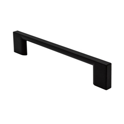 Black Anodised Bar Pull Handle (L)138mm from B&Q