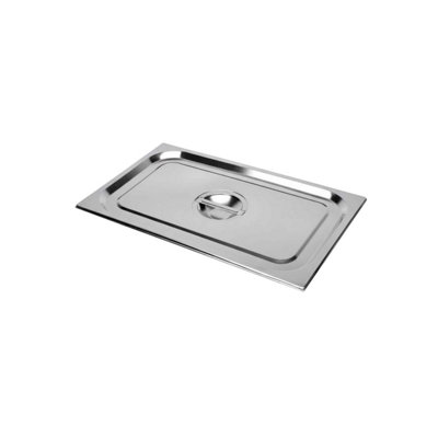 Stainless Steel Handled Lid For Gastronorm 1/4 Pans Food Catering Tray Cover from B&Q