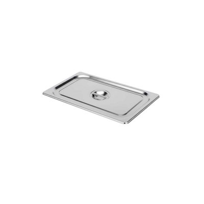 Stainless Steel Handled Lid For Gastronorm 2/3 Pans Food Catering Tray Cover from B&Q
