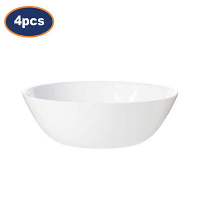 Soup Bowl Luminarc Zelie Tempered Glass 16Cm Cereal Soup Serving Dish Set Of 4 from B&Q