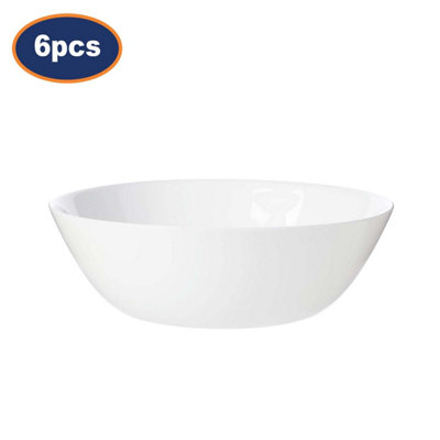 Soup Bowl Luminarc Zelie Tempered Glass 16Cm Cereal Soup Serving Dish Set Of 6 from B&Q