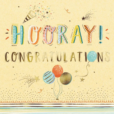 Personalised Congratulations Card  Milestone Greeting Card  Handwritten Message Message Garden Plant from B&Q