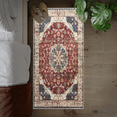 B&Q -  Homeware Soft Pile Runner Rug Living Room Rugs Anti Slip Hallway Rug Kitchen Rugs Whisper 60X220Cm