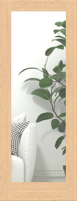 Green & Taylor Oak Shaker 1 Lite Clear Glass Internal Door from B&Q