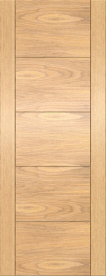 Green & Taylor Oak Ladder FlushPrefinished Internal Door from B&Q