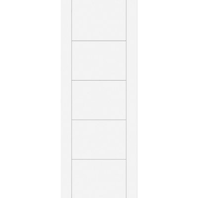 Green & Taylor White LadderPrefinished Fd30 Fire Door from B&Q
