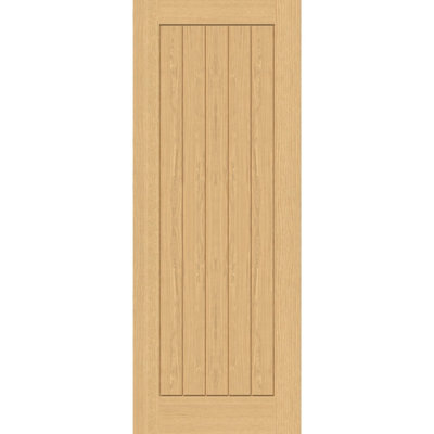 Green & Taylor Cottage OakPrefinished Fire Door from B&Q