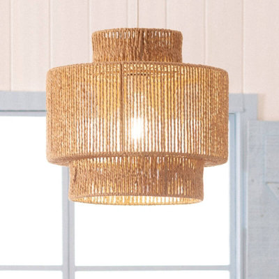 Edit Neka Ceiling Pendant Light Natural from B&Q