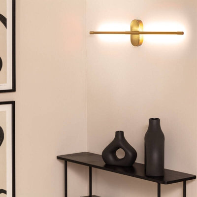 Edit Led Picture Light- Gold Gold from B&Q