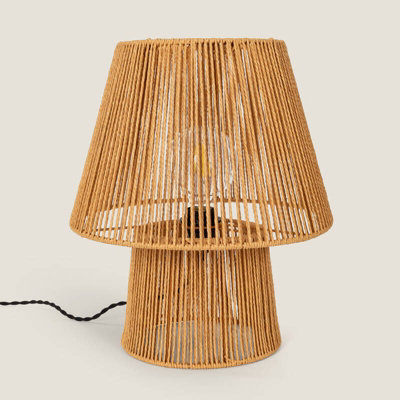 Edit Kala Rope Table Lamp Natural from B&Q