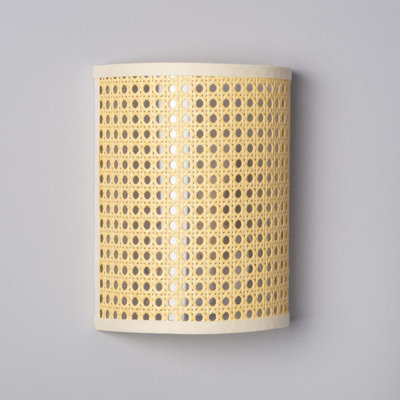 Edit Karibu Flush Wall Light Natural from B&Q